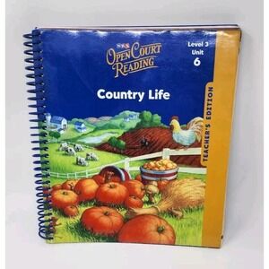 Open Court Reading Country Life Teacher's Edition Book Level 3  Unit 6